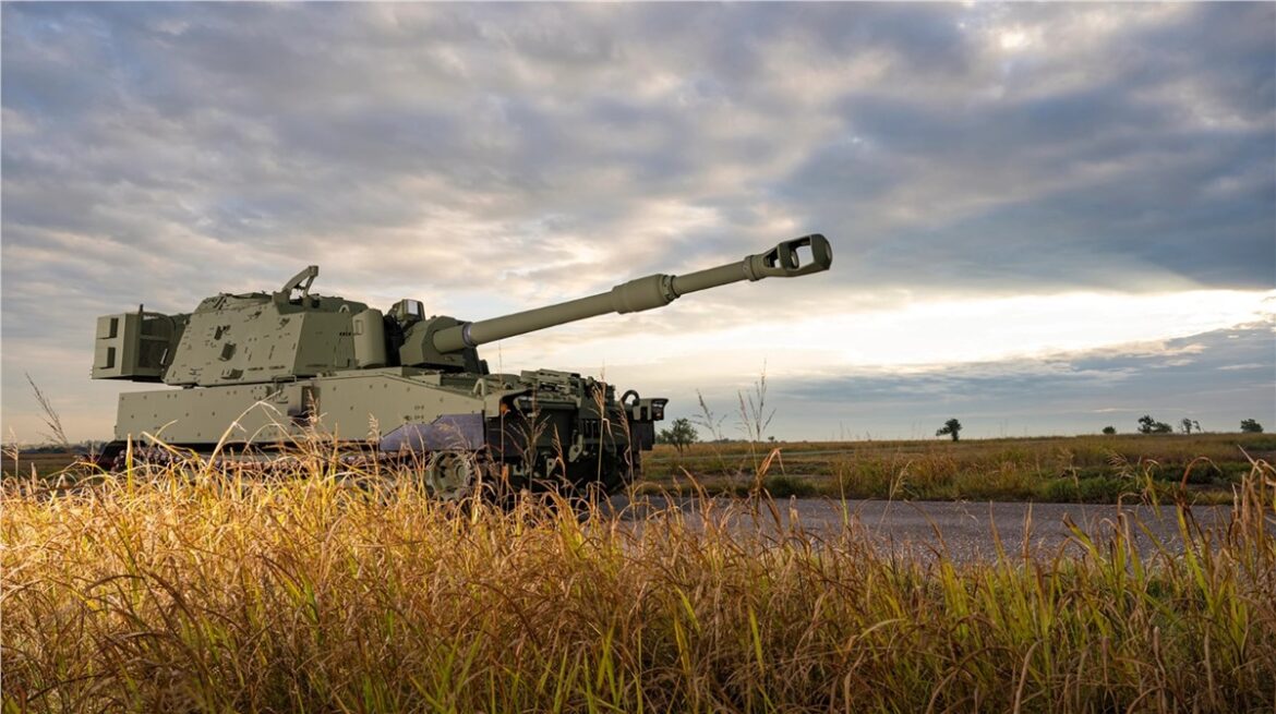 BAE Systems, M109A7 Paladin, self-propelled howitzer, U.S. Army, M992A3 Ammunition Carrier, Armored Brigade Combat Teams, digital fire control, Dan Furber, indirect fire support, tracked artillery