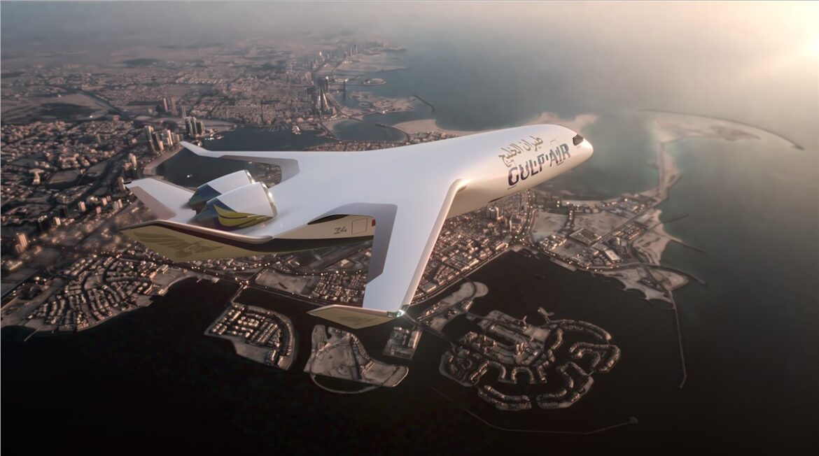 Gulf Air JetZero Z4, Gulf Air Z4 aircraft order, JetZero Z4 aircraft, Gulf Air fleet modernization, JetZero blended wing aircraft, Bahrain aviation, Gulf Air long haul aircraft, Z4 250 passenger aircraft, JetZero aircraft manufacturing, next generation aircraft technology, aviation magazines in middle east, aerospace magazine in middle east, mro magazine in middle east, defence magazines in middle east, business aviation magazines in middle east,