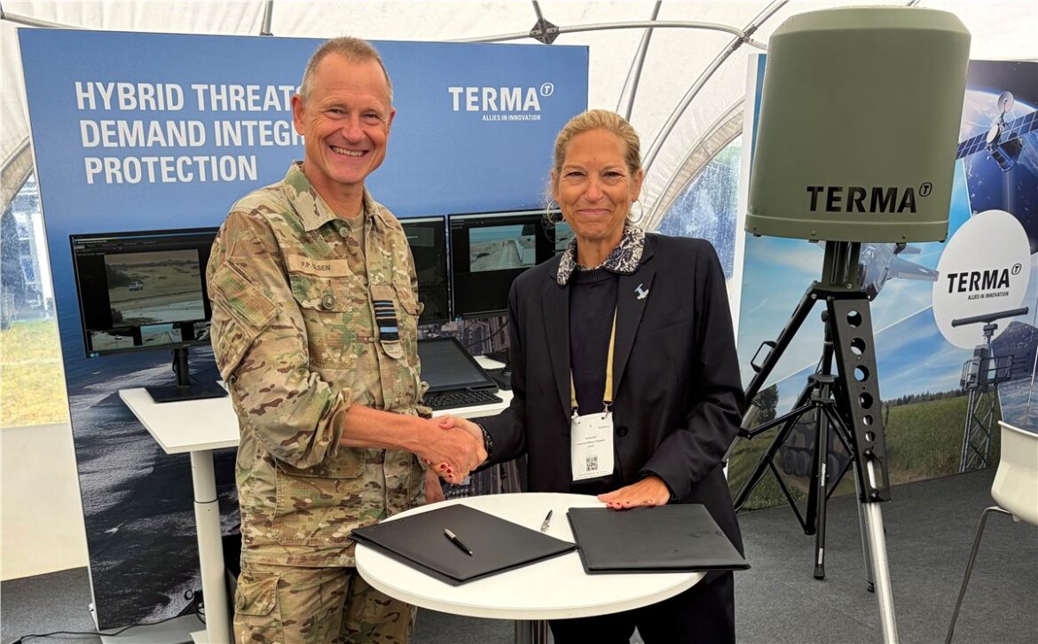 Denmark counter-drone system, Terma Helion, Terma counter-UAS, DALO counter-drone, OSL Technology FACE, drone situational awareness, counter-UAS command and control, AI sensor fusion, Danish defence technology, drone detection system,