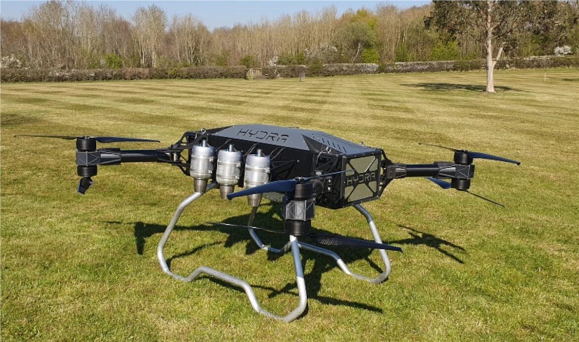 MBDA Hybrid Drones Limited investment, HYDRA-400 UAV, Hybrid Drones HYDRA-400, MBDA UK SME investment, hybrid jet electric UAV, HYDRA-400 first flight, uncrewed aerial vehicle UK, military logistics UAV, 400kg payload UAV, MBDA Hybrid Drones partnership, aviation magazines in middle east, aerospace magazine in middle east, mro magazine in middle east, defence magazines in middle east, business aviation magazines in middle east,