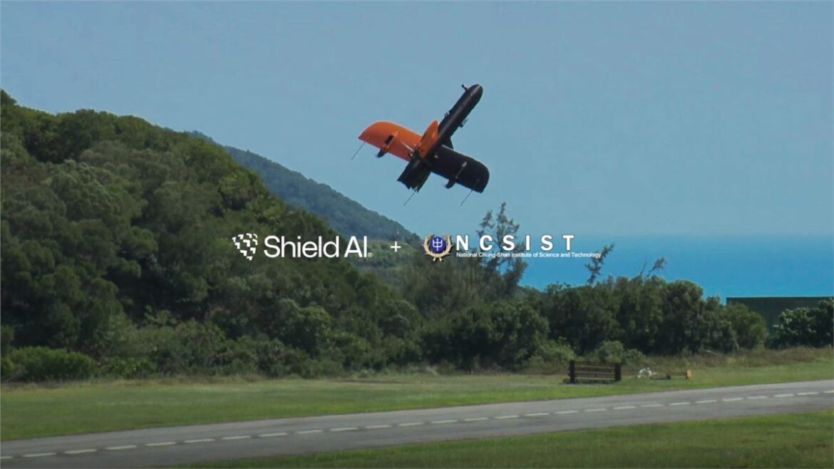 Shield AI Hivemind, NCSIST Mighty Hornet III, autonomous drone swarm, Taiwan autonomous systems, AI drone pilots, autonomous UAV operations, sovereign AI development, unmanned aerial vehicles, autonomous teaming, drone swarm technology,
