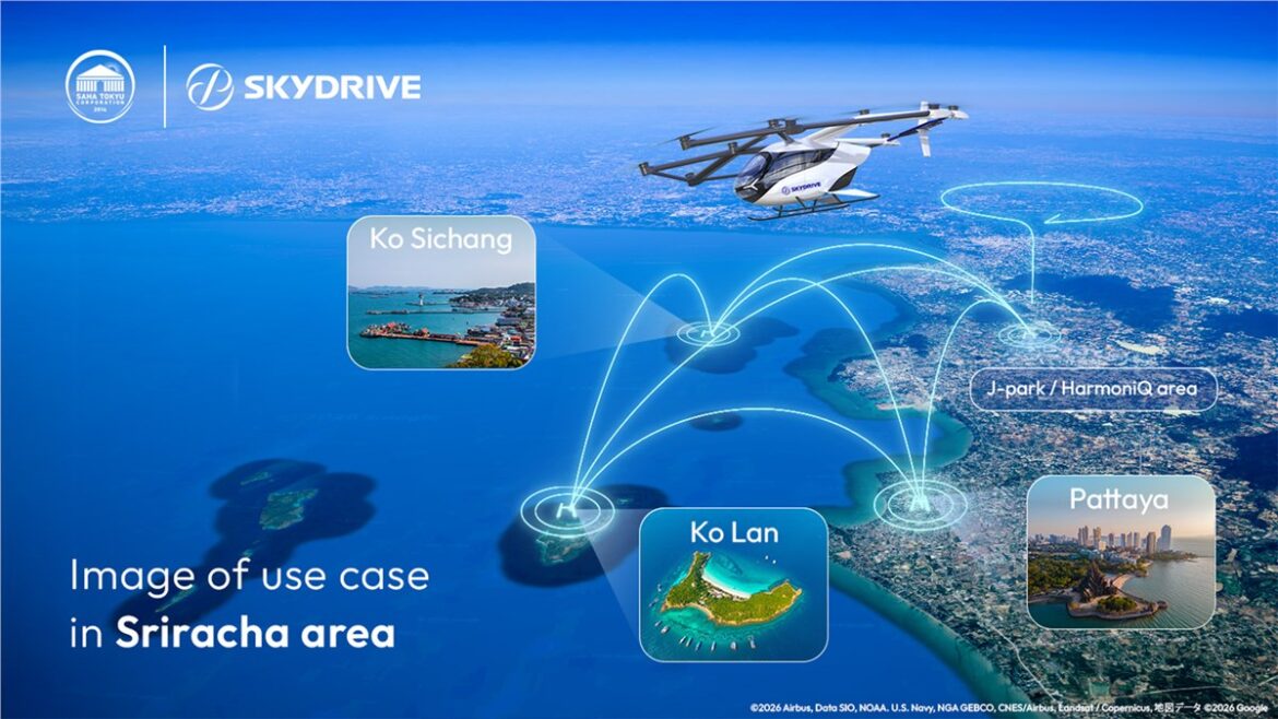 SkyDrive Bangkok Airways partnership, SkyDrive Thailand eVTOL, Thailand eVTOL applications, Bangkok Airways eVTOL, SkyDrive Koh Samui, eVTOL Bangkok Thailand, eVTOL Sri Racha, Saha Tokyu SkyDrive partnership, Thailand advanced air mobility, eVTOL commercialisation Thailand, aviation magazines in middle east, aerospace magazine in middle east, mro magazine in middle east, defence magazines in middle east, business aviation magazines in middle east,