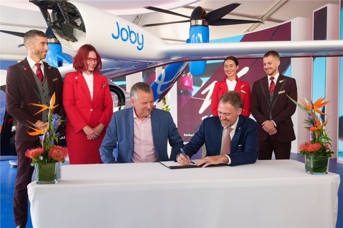 Joby Aviation Virgin Atlantic agreement, Joby electric air taxi UK, Virgin Atlantic air taxi service, Joby Aviation UK, electric air taxi London, electric air taxi Manchester, Joby Heathrow London route, Manchester Leeds air taxi, UK eVTOL air taxi, Joby Delta Virgin Atlantic partnership, aviation magazines in middle east, aerospace magazine in middle east, mro magazine in middle east, defence magazines in middle east, business aviation magazines in middle east,