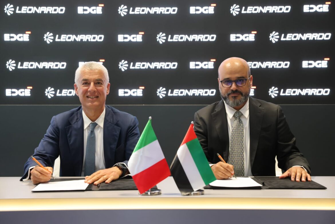 EDGE Leonardo joint venture, EDGE Leonardo defence partnership, advanced defence sensors, Leonardo defence systems, UAE defence technology, defence sensor technology, integrated defence systems, EDGE advanced systems, Leonardo aerospace defence,