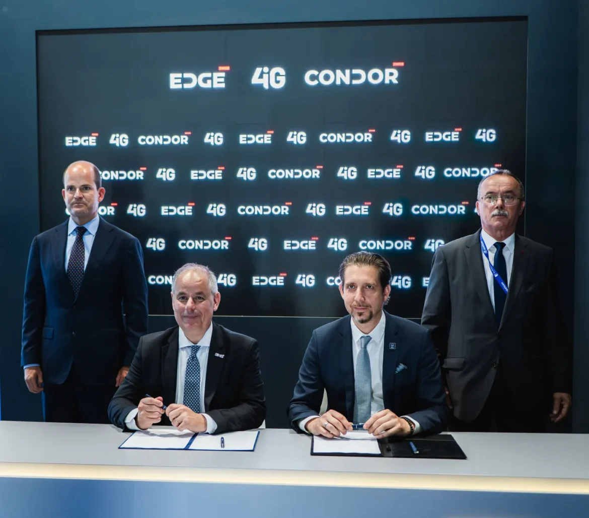 EDGE Group 4iG partnership, EDGE 4iG S&D Hungary, European defence industrial capacity, non-lethal defence technologies, EDGE CONDOR Non-Lethal Technologies, Hungary defence technology, European security technology, defence technology manufacturing Hungary, non-lethal defence systems, Eurosatory 2026 EDGE,