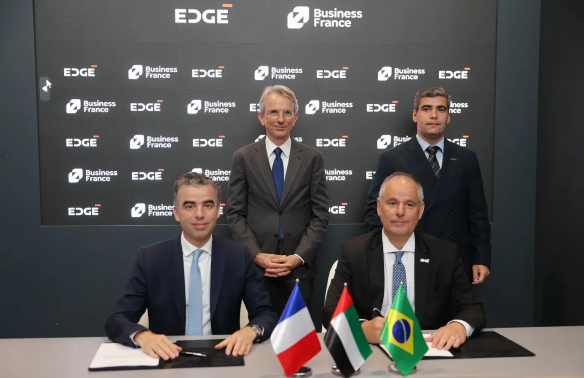 EDGE Business France partnership, EDGE France expansion, EDGE Europe France, Business France defence partnership, EDGE French market, UAE France defence cooperation, EDGE European expansion, French defence industry partnerships, EDGE industrial development France, EDGE Eurosatory 2026,